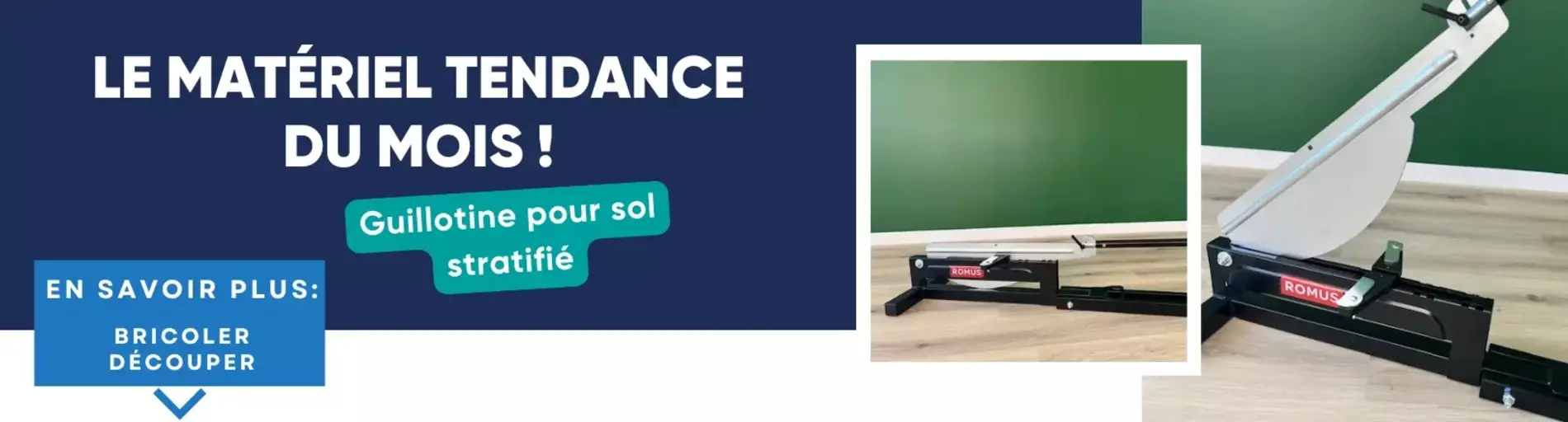 Tout savoir sur la guillotine pour sol stratifié