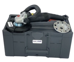 Ponceuse béton portative avec aspirateur