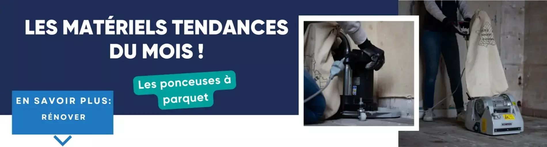 Tout savoir sur la ponceuse à parquet