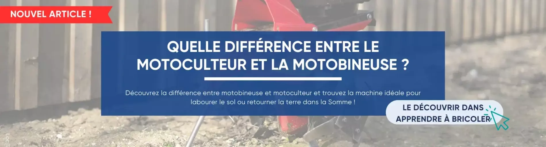 Motoculteur ou motobineuse : quelle différence entre ces deux outils ?
